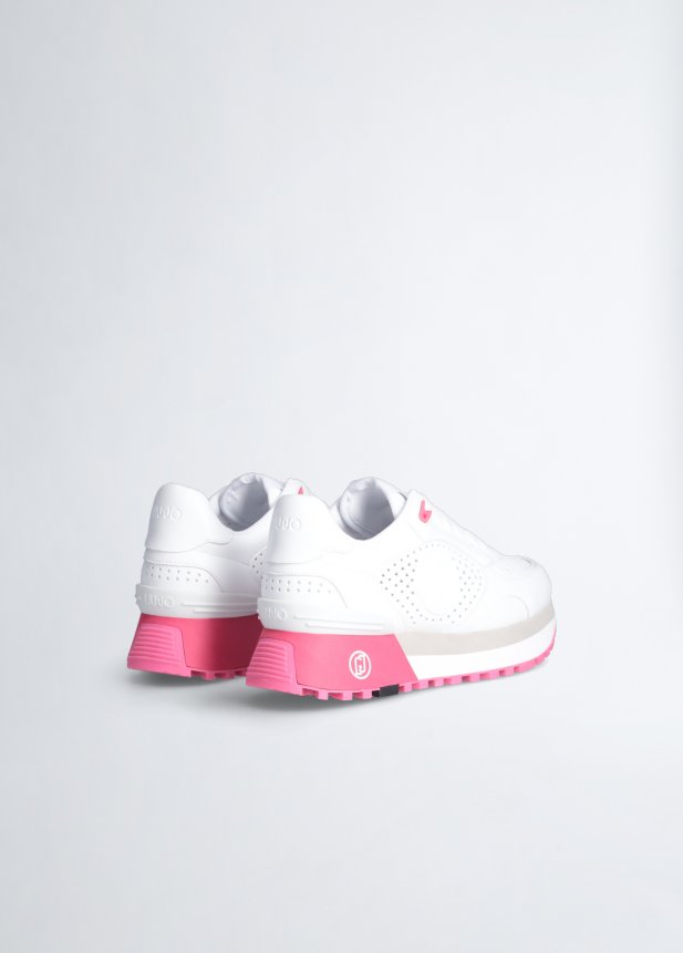 Liu Jo Plateau-Sneaker mit Makrolöchern